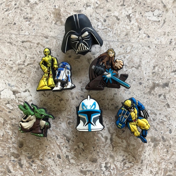 star wars shoe charms